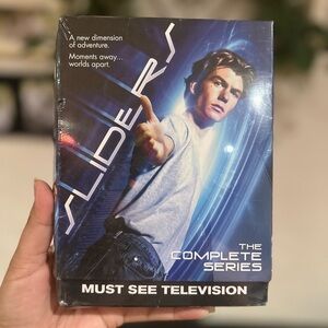 Source Unknown Sliders Complete Series DVD - Blue Cover